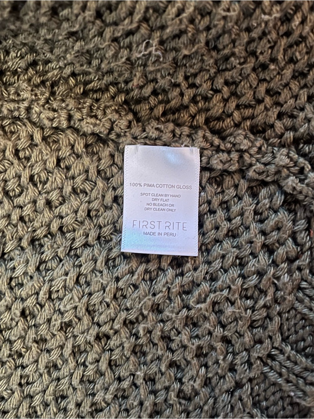 First Rite - Pima Cotton Cardigan - Picture 4 of 5